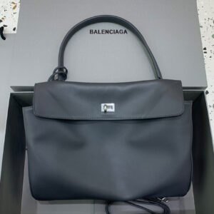 Balenciaga Rodeo Medium Handbag Gray